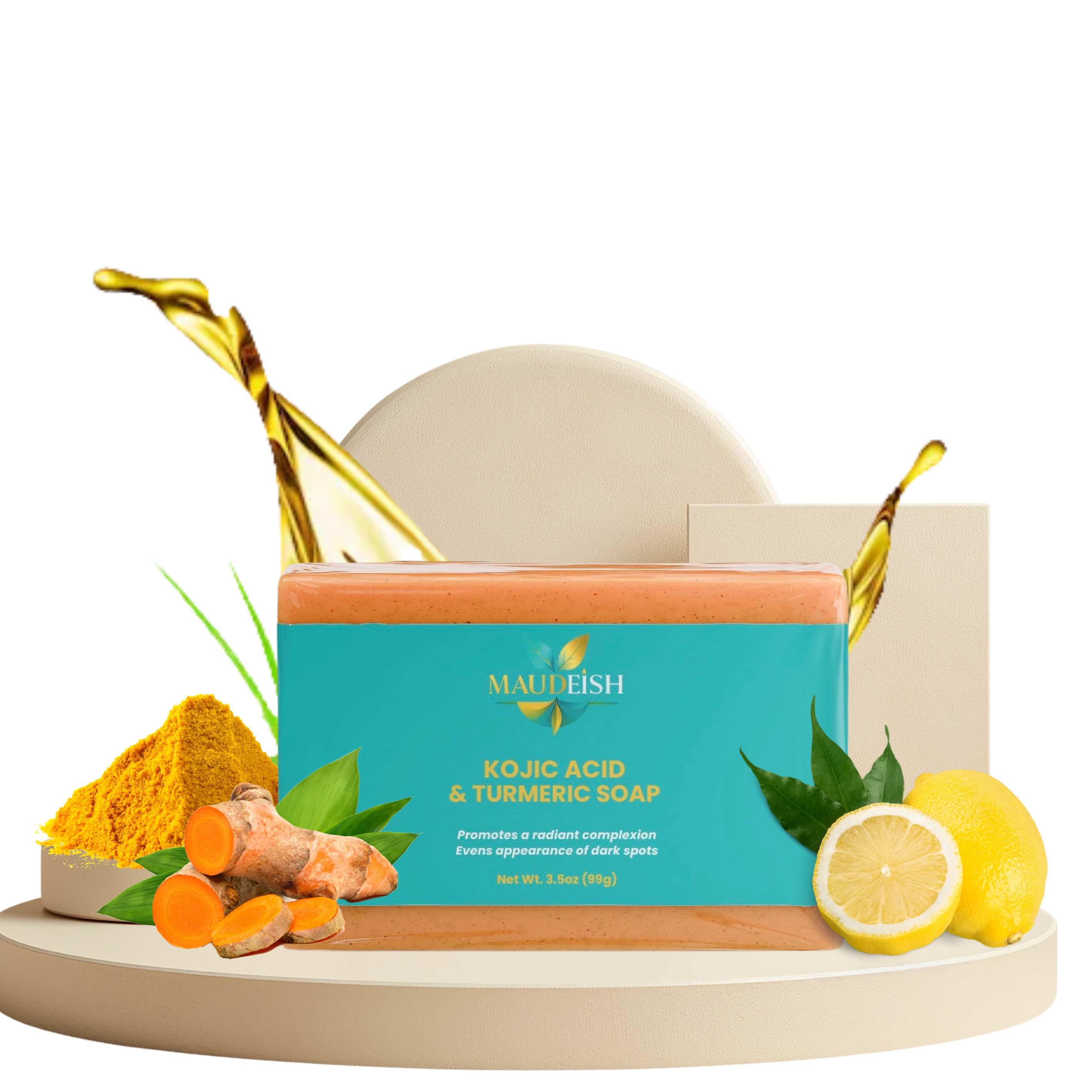 Kojic Acid & Turmeric Soap