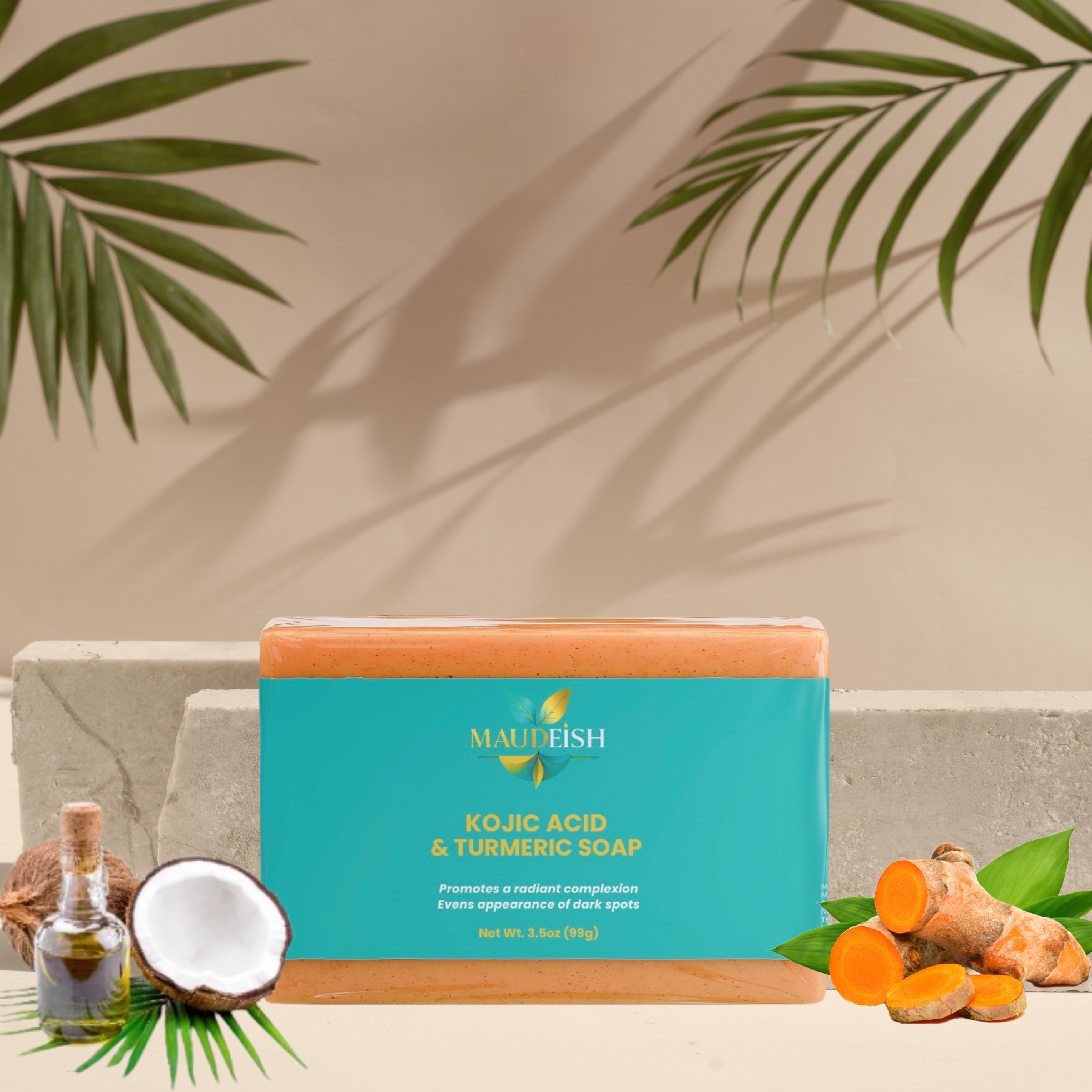 Kojic Acid & Turmeric Soap
